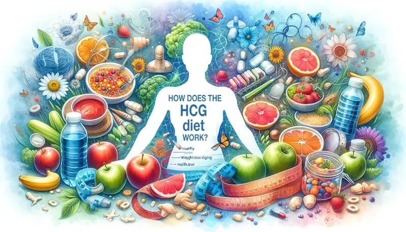 how does the hcg diet work?